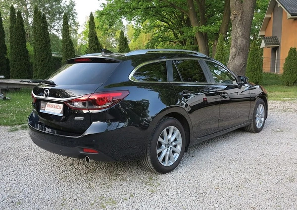 Mazda 6 cena 48800 przebieg: 234000, rok produkcji 2015 z Wieruszów małe 254